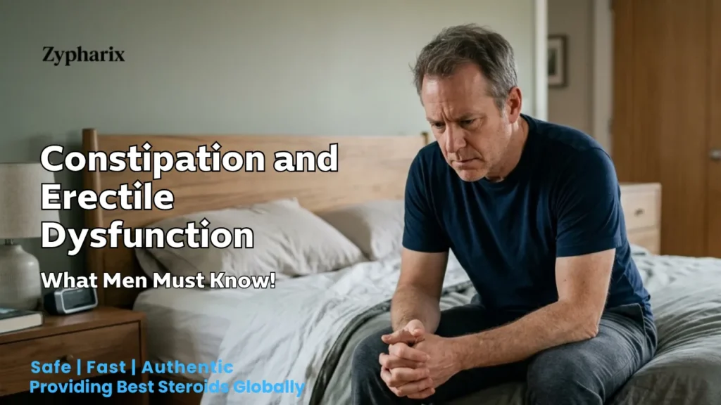 Constipation and Erectile Dysfunction What Men Must Know